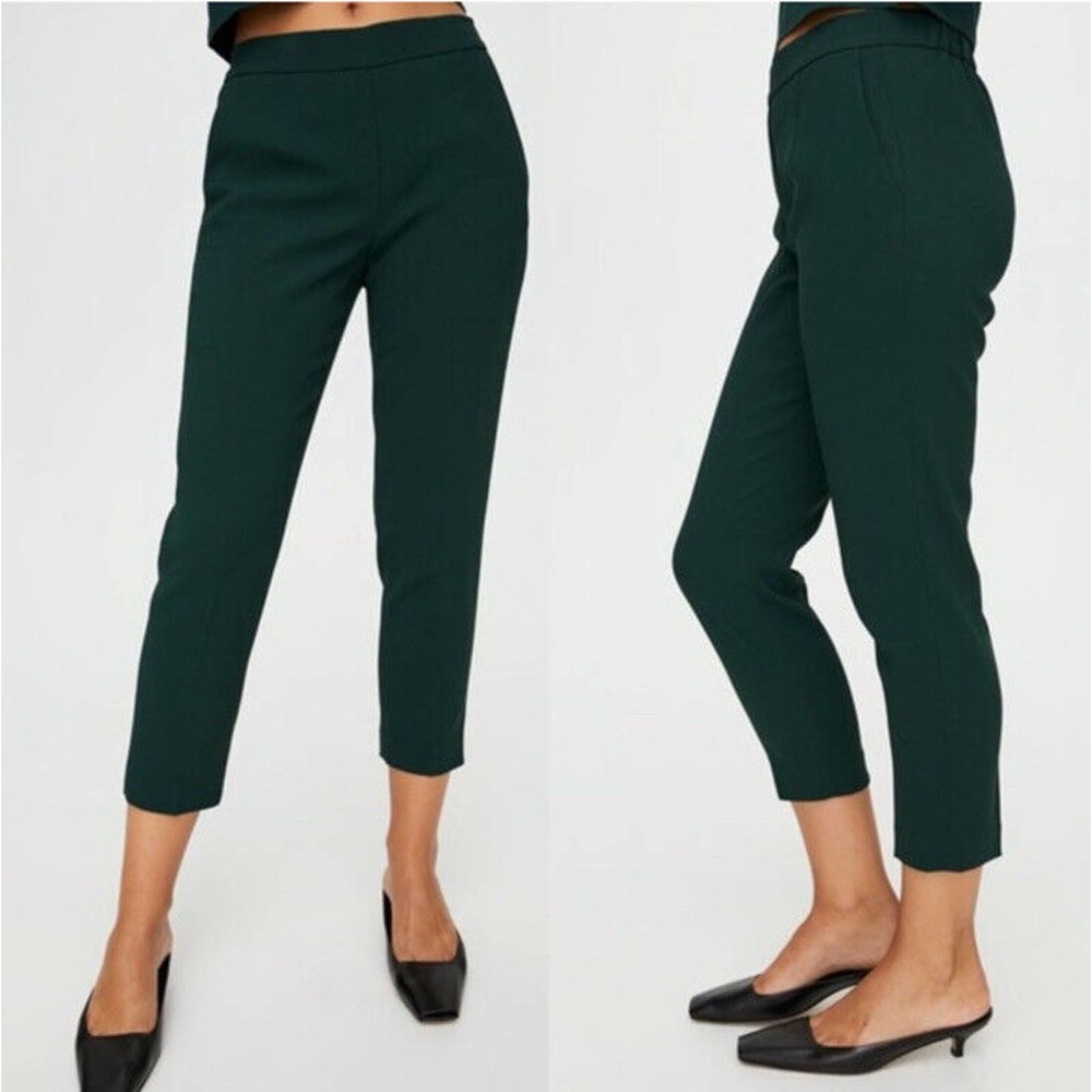Babaton x Aritzia | Scarab Green Cohen Pant Size 2